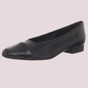 NWT VANELi Black Womens Fc-313‎ Ballet Flats Casual - 8.5